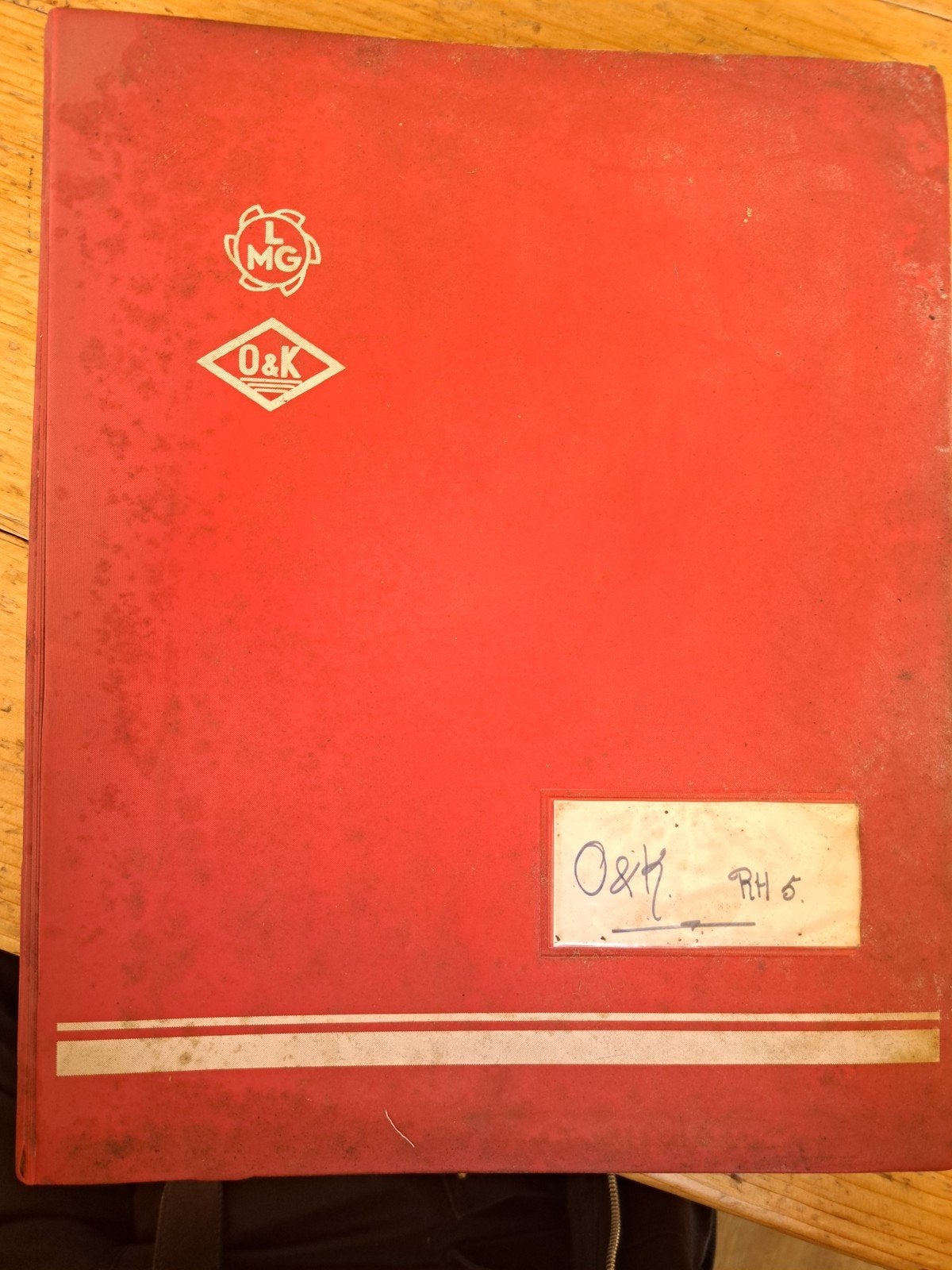 handleiding O&K  RH 5, Ophalen