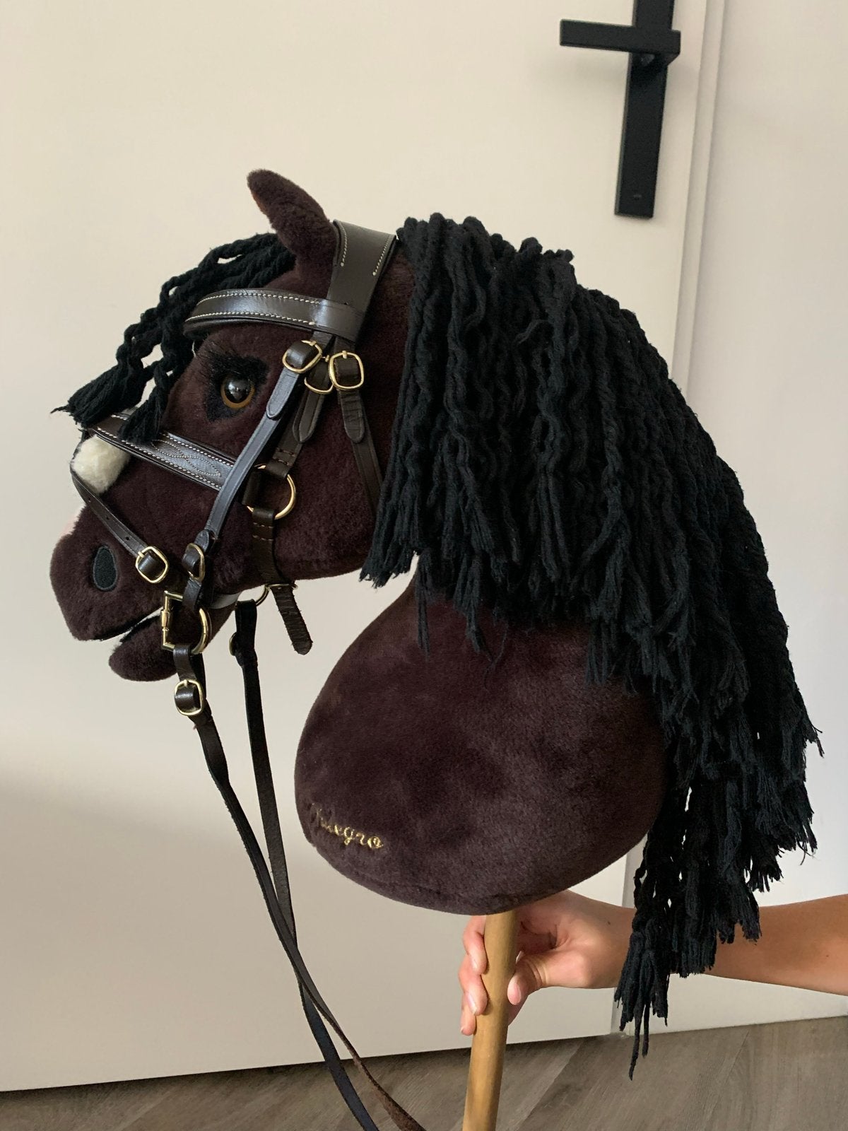 Lemieux hobby horse Valegro met hoofdstel en doos, Ophalen, Zo goed als nieuw