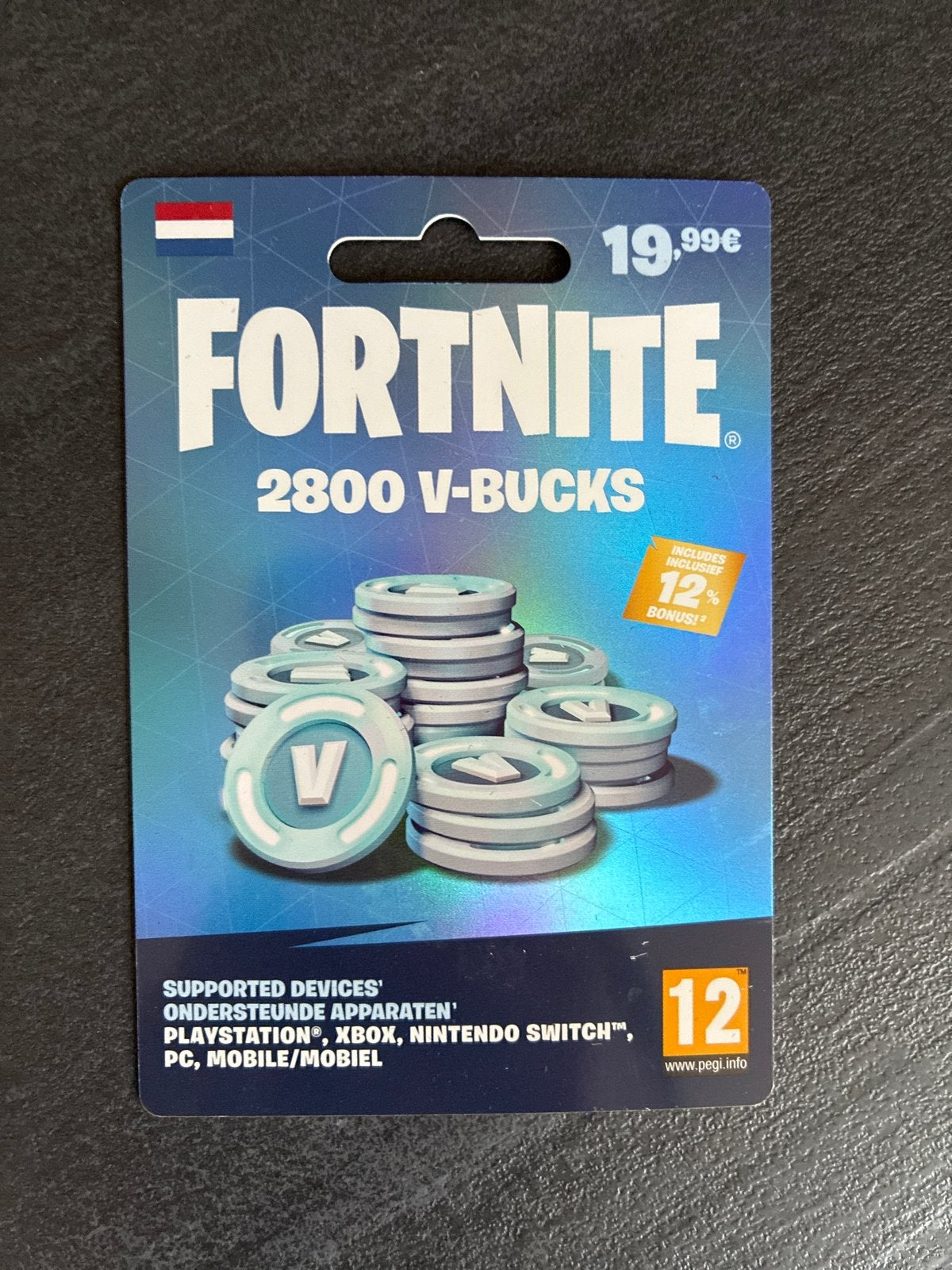 Fortnite V-Bucks Cadeaukaart - 2800 V-Bucks, Spelcomputers en Games, Online, Shooter, Nieuw, Ophalen of Verzenden