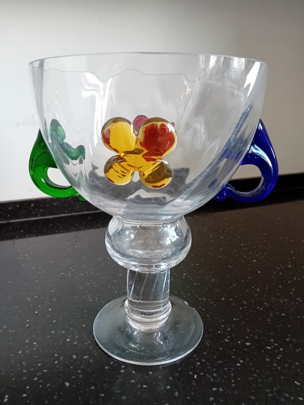 Borek Sipek Prounier bokaal, Ophalen, Overige typen, Meerkleurig, Glas