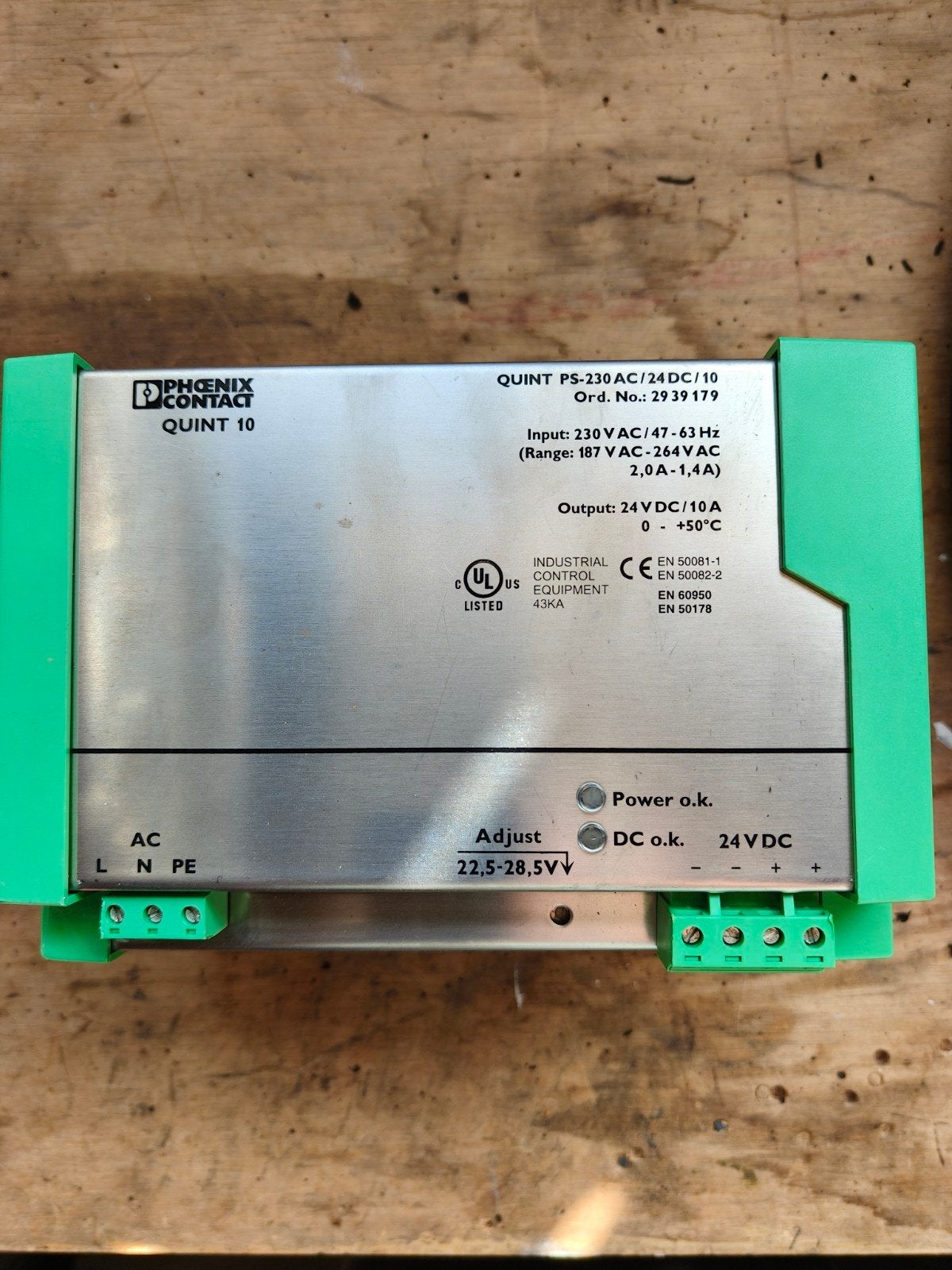 Phoenix Contact QUINT PS-230AC/24DC/10 Voeding, Ophalen of Verzenden