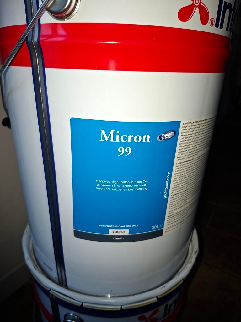 Micron 99 en Jotun Megayacht  Zwart Antifouling, Watersport en Boten, Ophalen of Verzenden, Nieuw, Verven