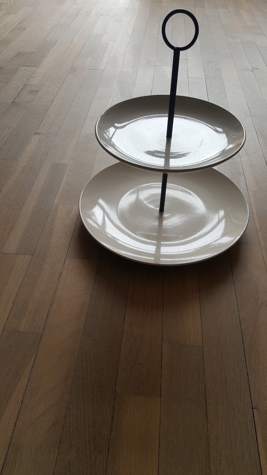 Mooie 2-laags etagère, Ophalen of Verzenden
