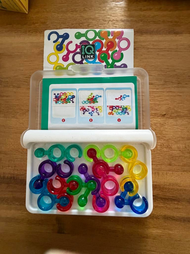 IQ Link puzzelspel, Kinderen en Baby's, Speelgoed | Educatief en Creatief, Ophalen of Verzenden, Zo goed als nieuw, Puzzelen