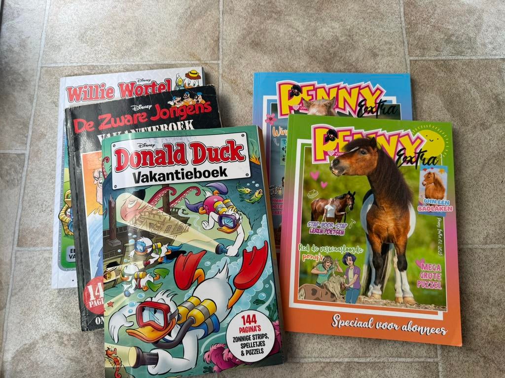 Donald Duck, Freek Fonk, Quest junior, Boeken, Meerdere comics, Ophalen of Verzenden, Gelezen, Europa