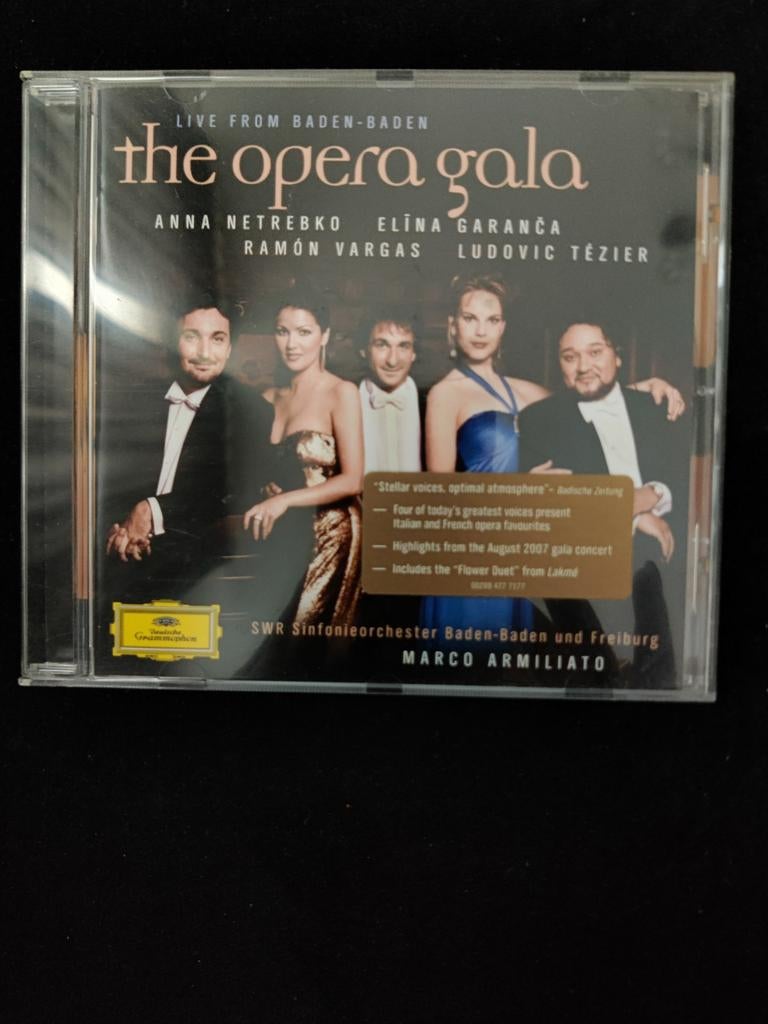 The Opera Gala CD met Anna Netrebko en Elīna Garanča, Ophalen of Verzenden