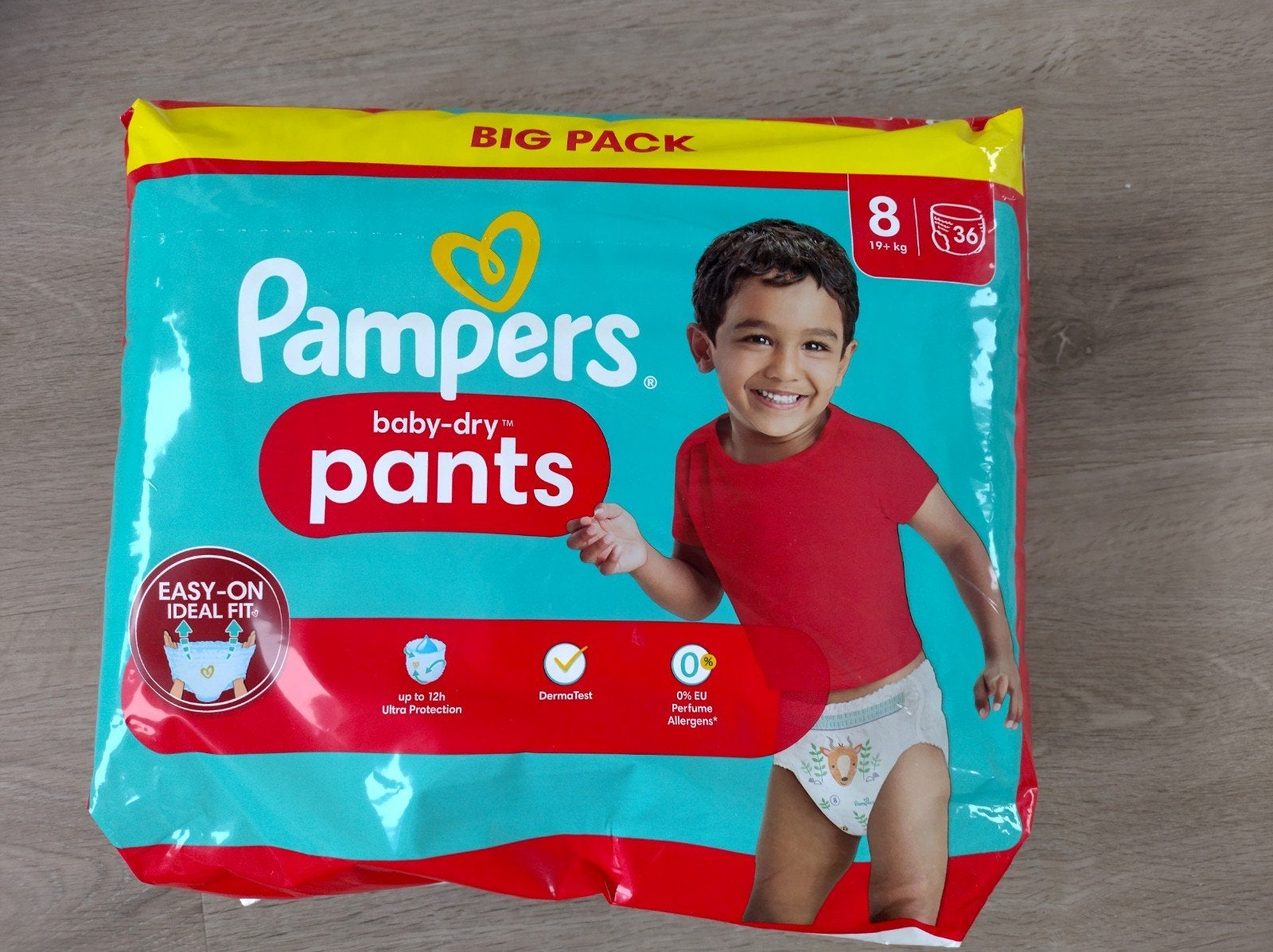 Pampers Baby-Dry Pants Maat 8 (19+ kg) - Big Pack 36 stuks, Ophalen, Nieuw