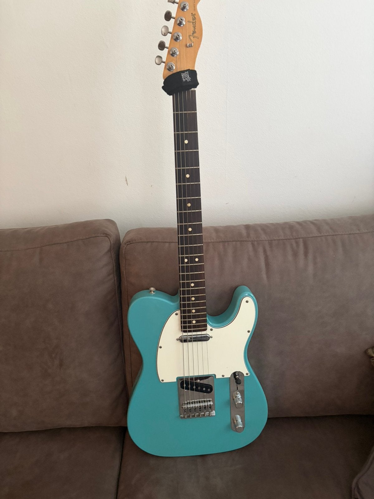 Fender player 2 telecaster aquatone blue (met tas), Muziek en Instrumenten, Snaarinstrumenten | Gitaren | Elektrisch, Ophalen
