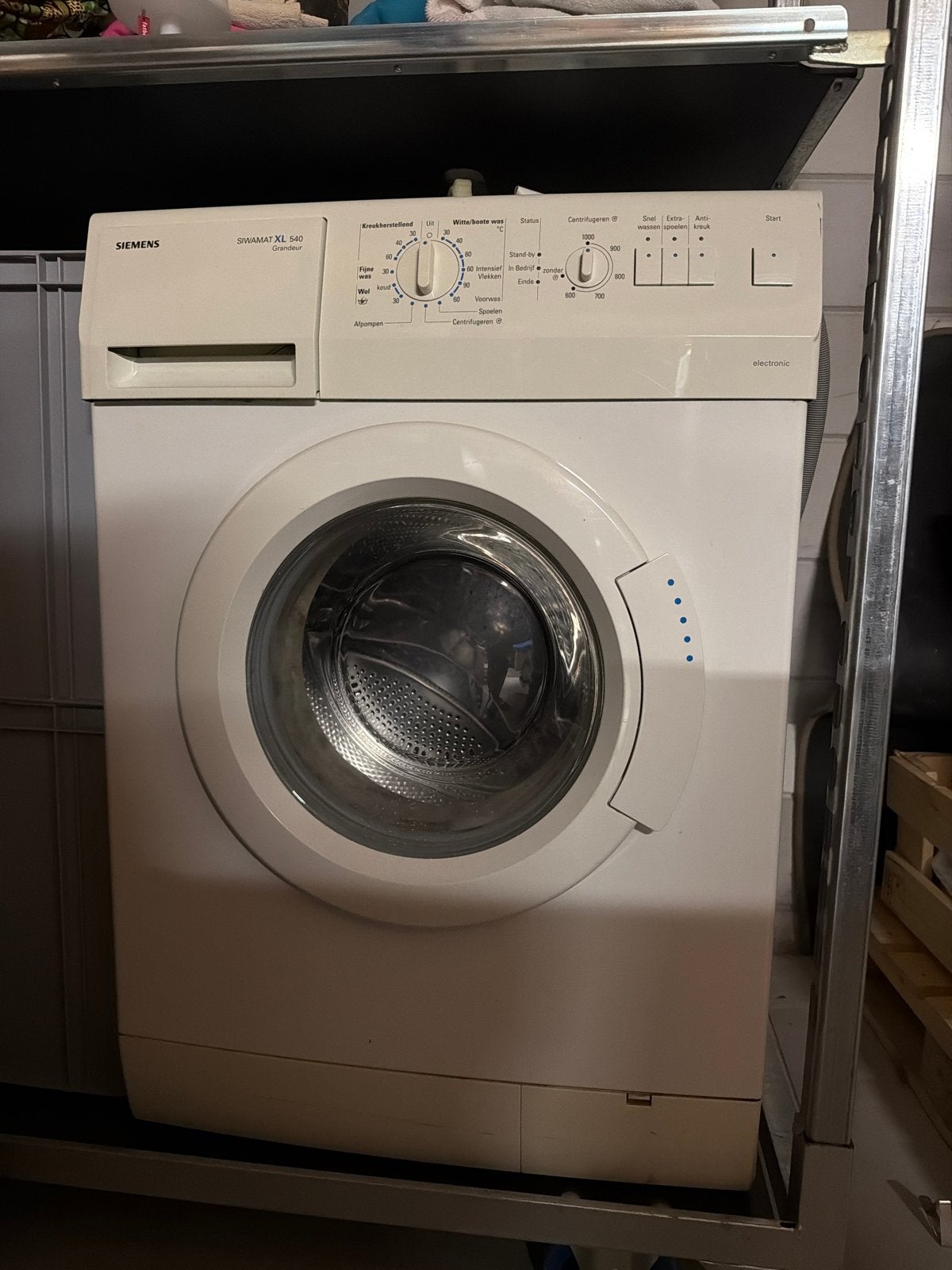 Siemens Siwamat XL 540 Wasmachine - Gebruikt, Ophalen, 4 tot 6 kg, Voorlader, 85 tot 90 cm