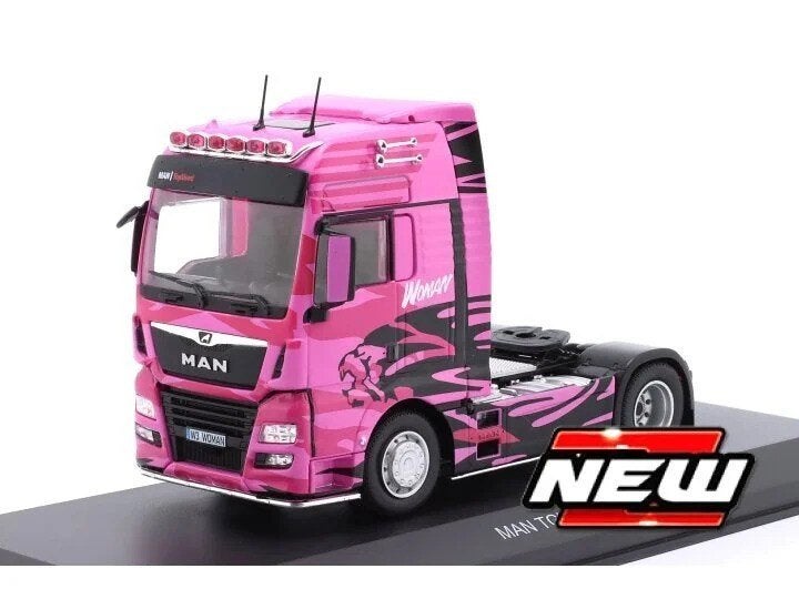 MAN TGX 2014 Woman Trucker pink, Ophalen of Verzenden, Nieuw, Bus of Vrachtwagen, Overige merken