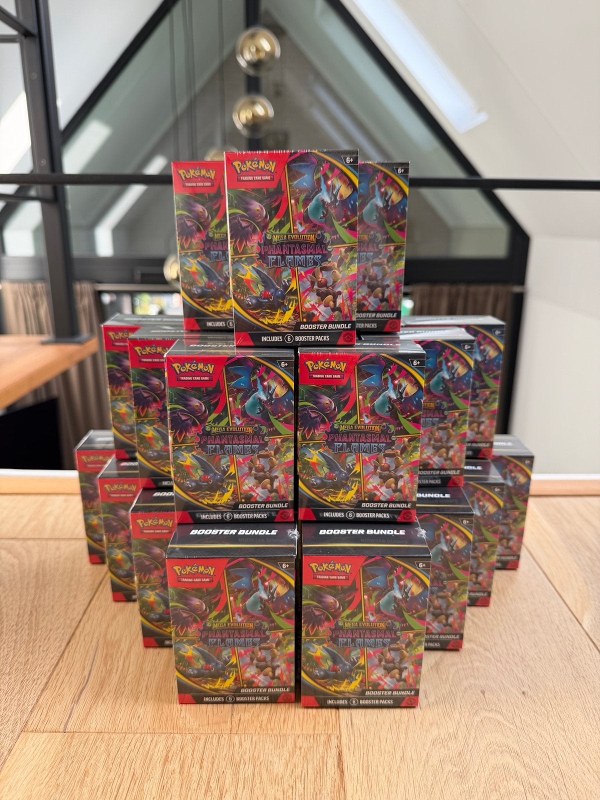 Pokémon Phantasmal Flames Booster Bundle (beperkte voorraad), Ophalen of Verzenden, Nieuw, Booster