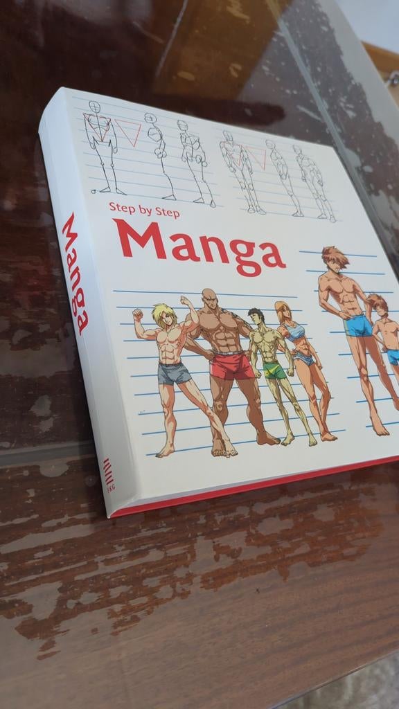Step by Step Manga Tekenboek - Leer Manga Tekenen, Ophalen