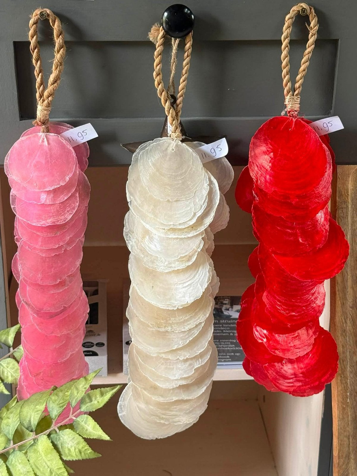 Schelpen Hanger 50, Ophalen of Verzenden, Nieuw, Beige, Natuurlijk materiaal