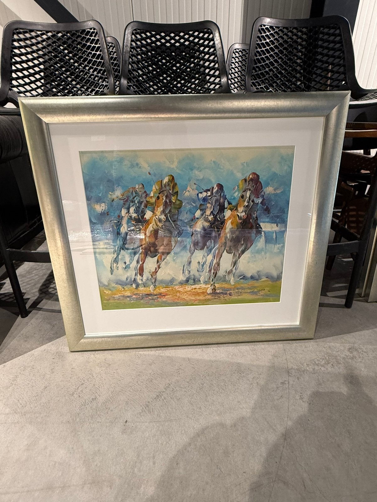 Schilderij, Ophalen