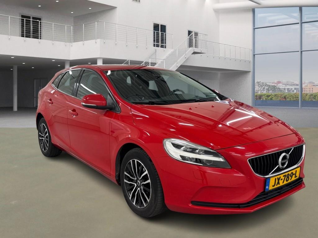 Volvo V40 2.0 T2 Nordic+ Airco Cruise H.Leder LED Navi PDC, Auto's, Volvo, Voorwielaandrijving, Gebruikt, Euro 6, 4 cilinders