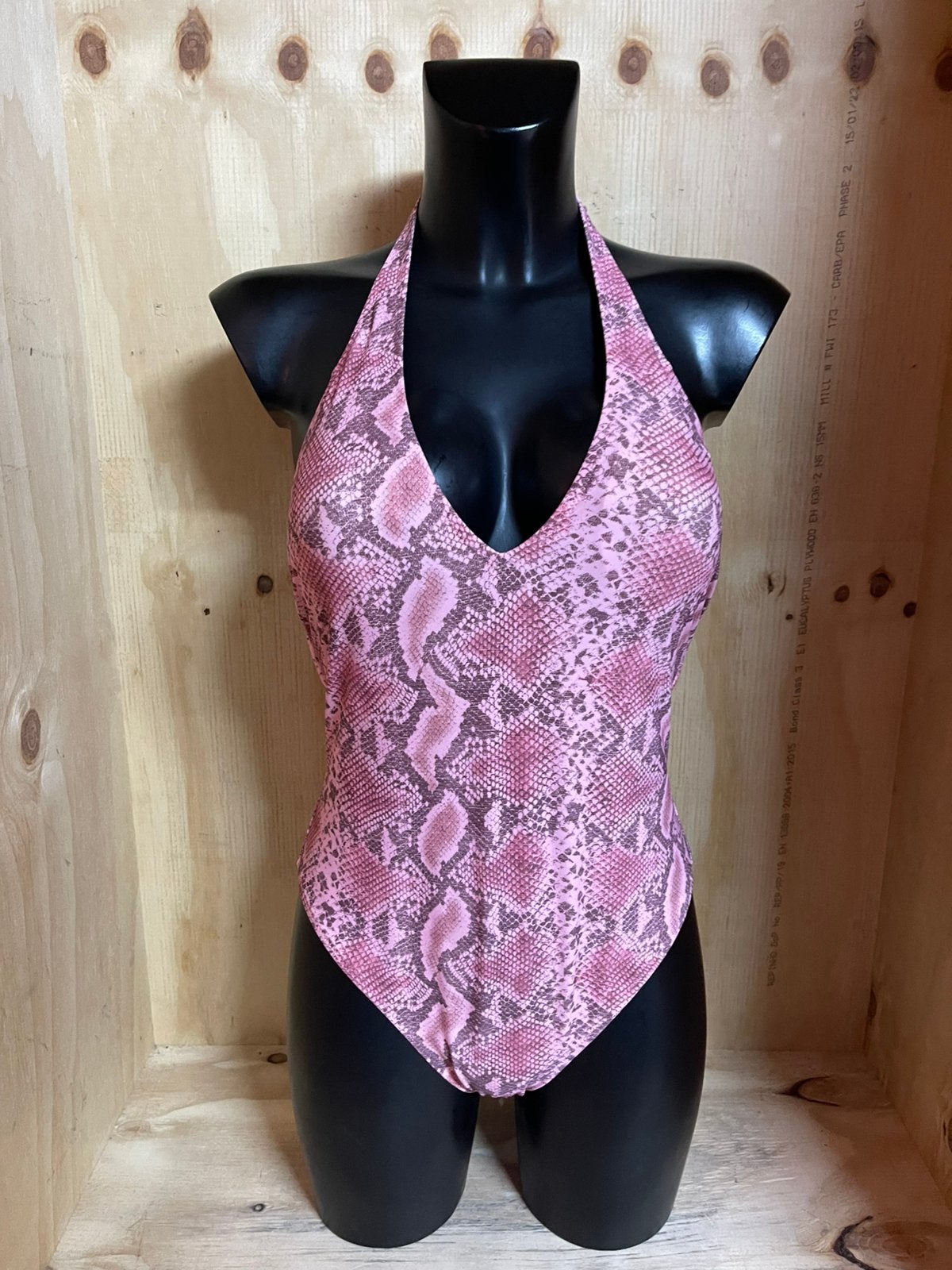 Barts Amsterdam halter badpak maat 36 en 38 keona, Verzenden, Nieuw, Roze, Badpak
