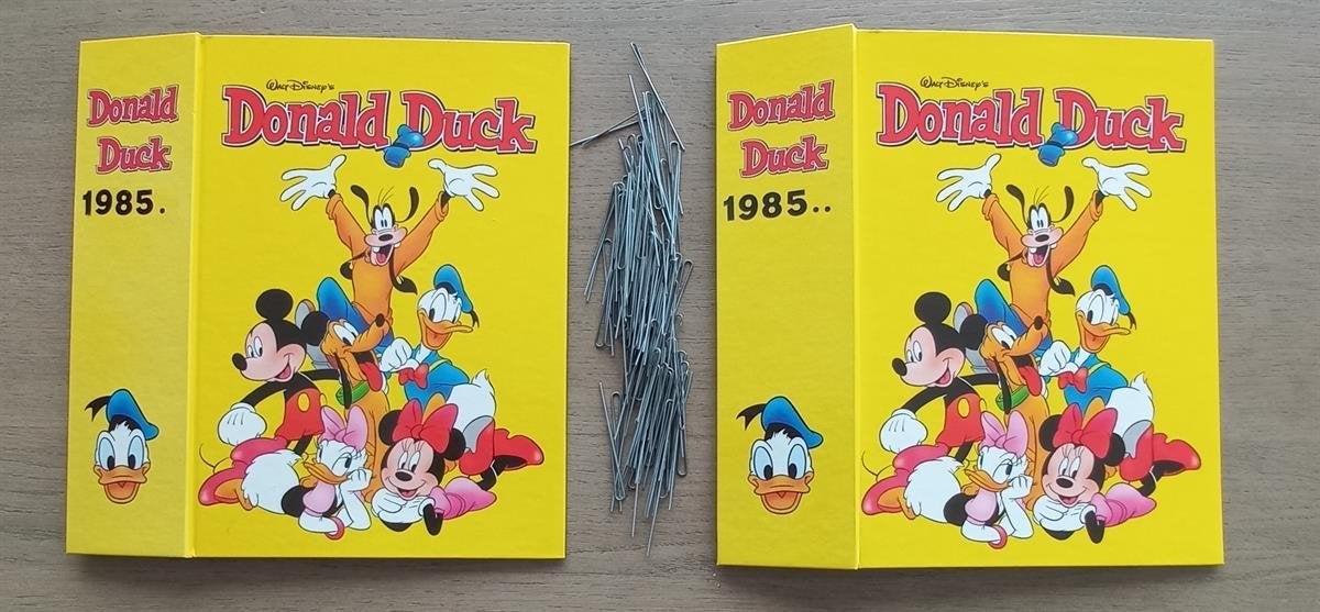 Donald Duck Jaargangen 1985-1992 in nette mappen, Complete serie of reeks, Ophalen of Verzenden, Zo goed als nieuw