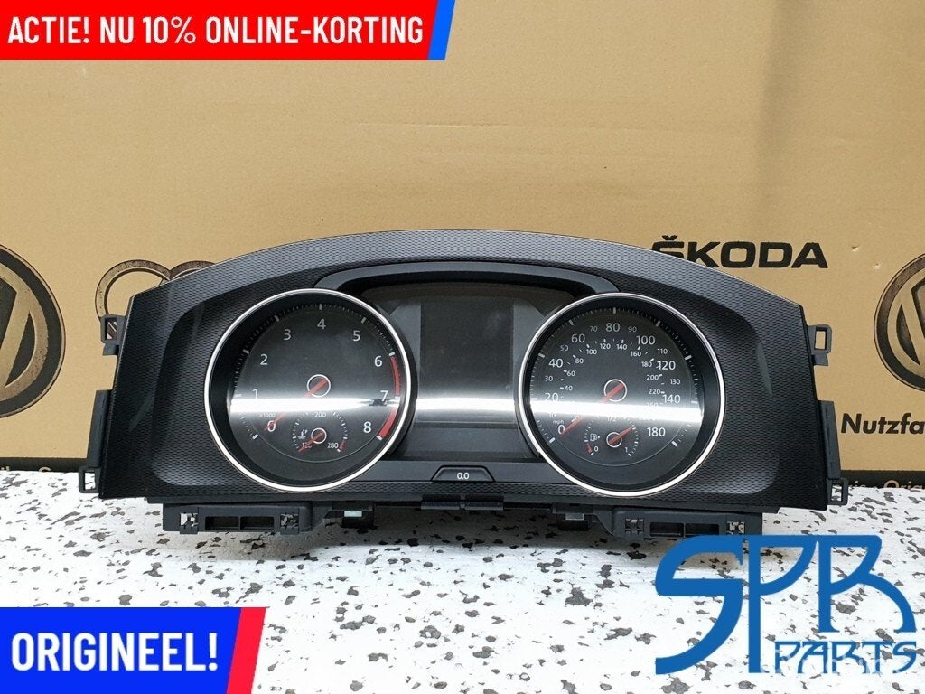 Kilometerteller Golf 7 VII 5G1920856A MILES USA COCKPIT GTI, Auto-onderdelen, Gebruikt, Volkswagen, Ophalen of Verzenden, Volkswagen