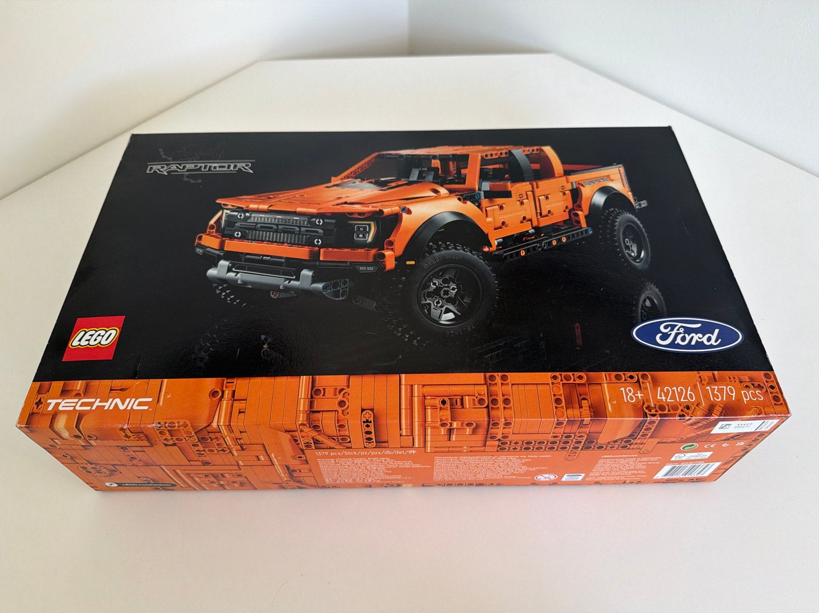Lego Technic 42126 Ford F-150 Raptor Nieuw in doos Sealed, Ophalen of Verzenden, Nieuw