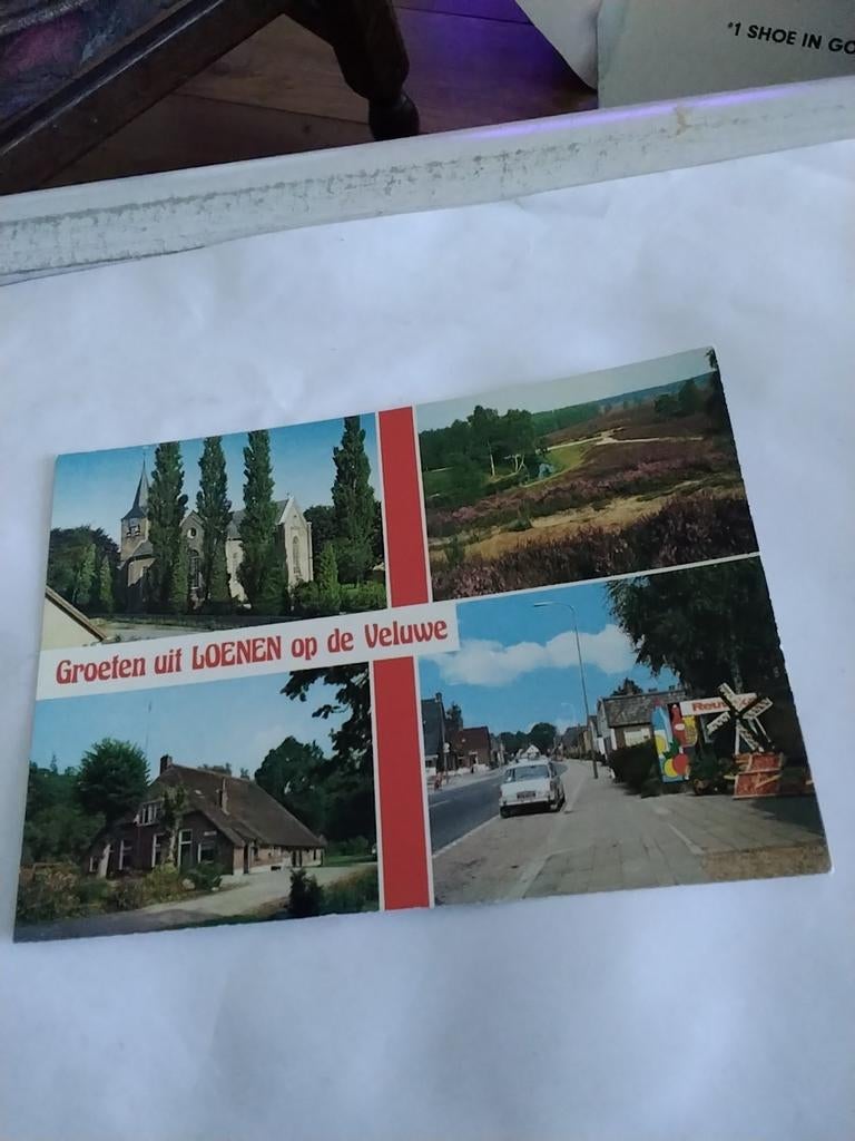 GROETEN UIT LOENEN OP DE VELUWE, Ophalen of Verzenden, 1940 tot 1960, Gelderland