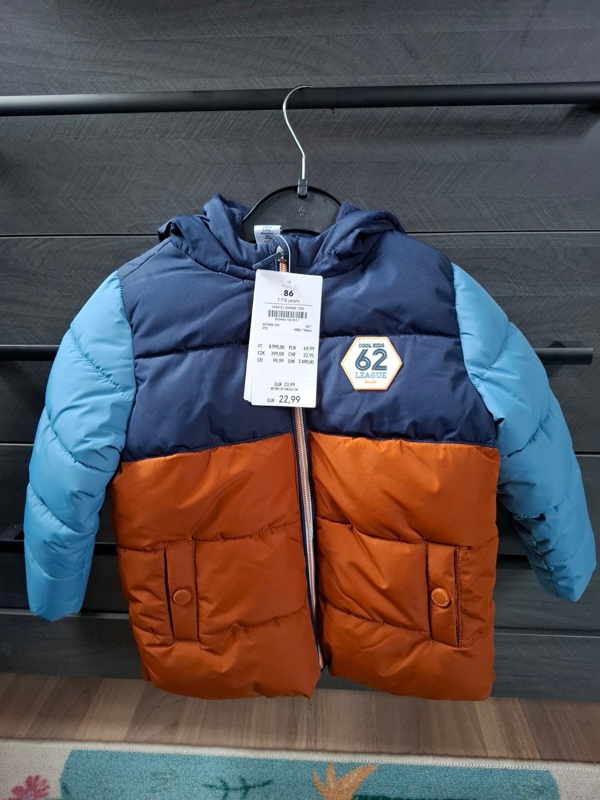 Dopodo Baby Winterjas Maat 86 - Nieuw met kaartjes, Dopodo baby, Jongetje of Meisje, Nieuw, Ophalen of Verzenden