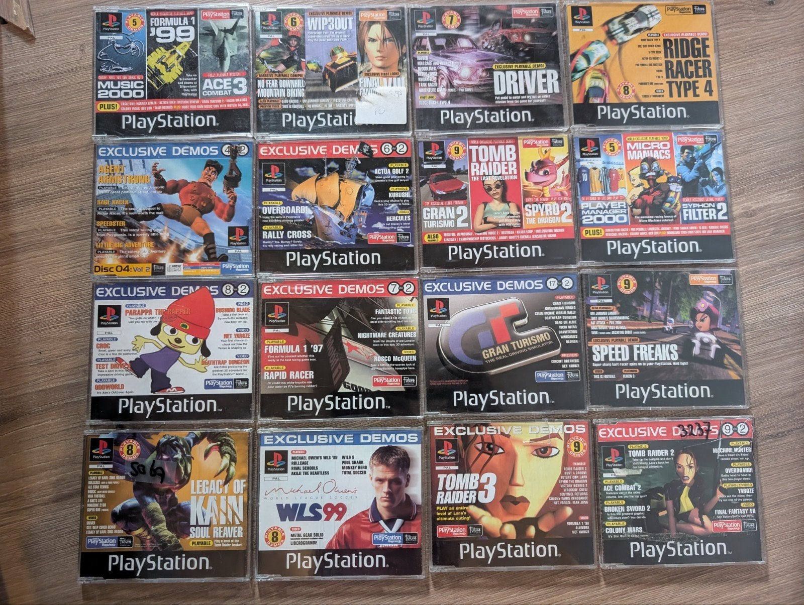 Partij PlayStation 1 Demo Discs (PS1) – 16 stuks, Spelcomputers en Games, Games | Sony PlayStation 1, Ophalen of Verzenden