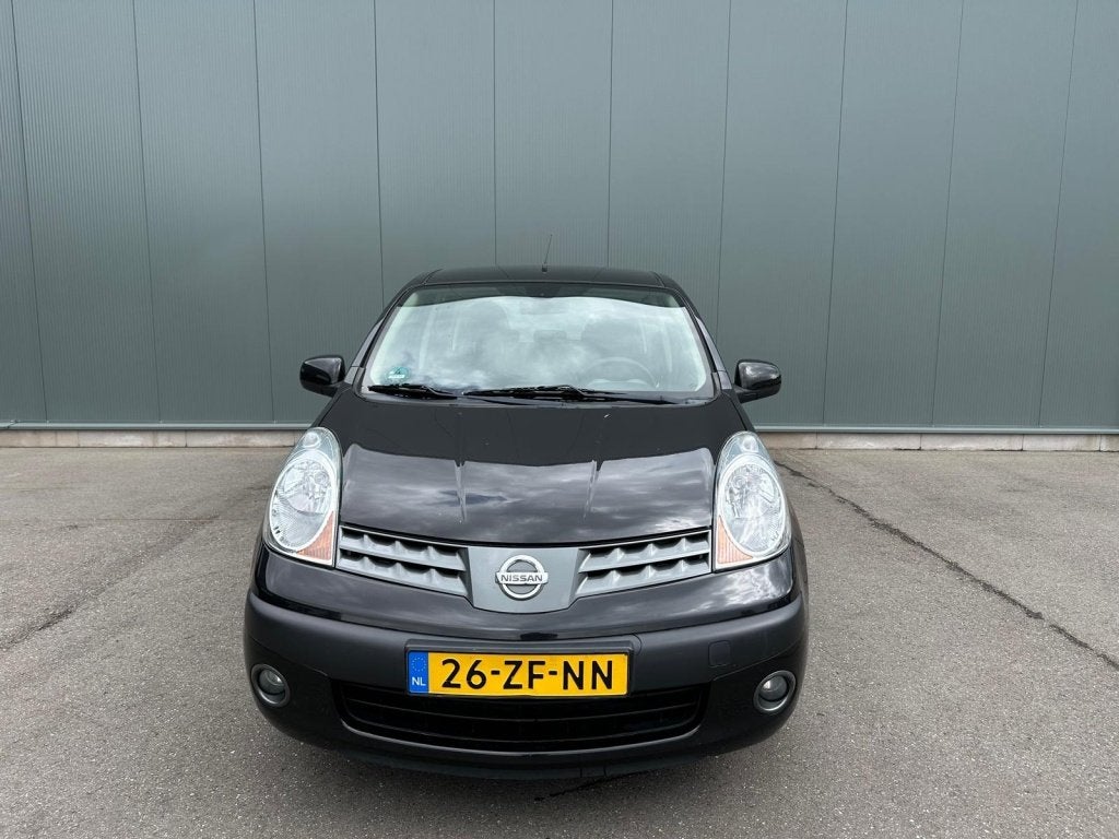 Nissan Note 1.6 Acenta AIRCO | ONDERHOUDSBOEKJE | NAP !, 15 km/l, 40 €/maand, 4 cilinders, Zwart