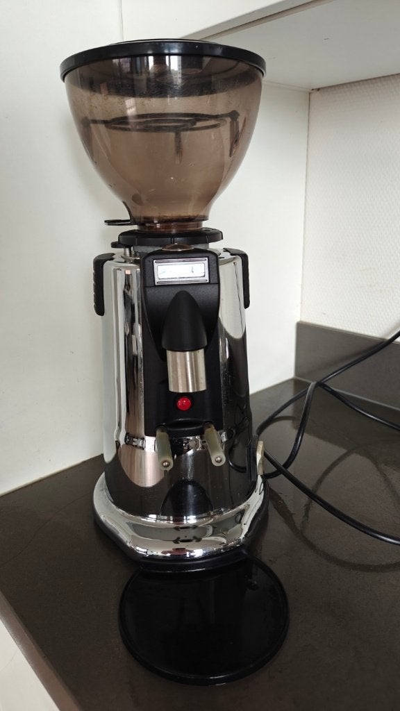 Boretti Molino EV.01 professionele koffiemolen – chroom, Ophalen, Gebruikt, Espresso apparaat, 10 kopjes of meer