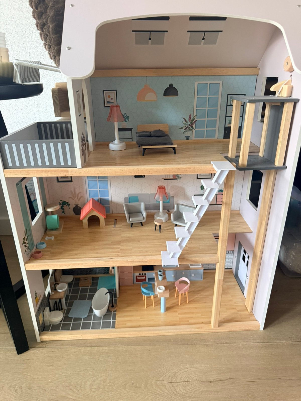 Poppenhuis, Ophalen, Zo goed als nieuw, Poppenhuis