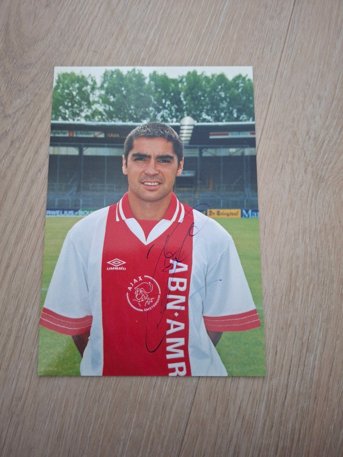 Sonny Silooy - Ajax Spelerskaart met Handtekening, Ophalen of Verzenden, Ajax, Spelerskaart