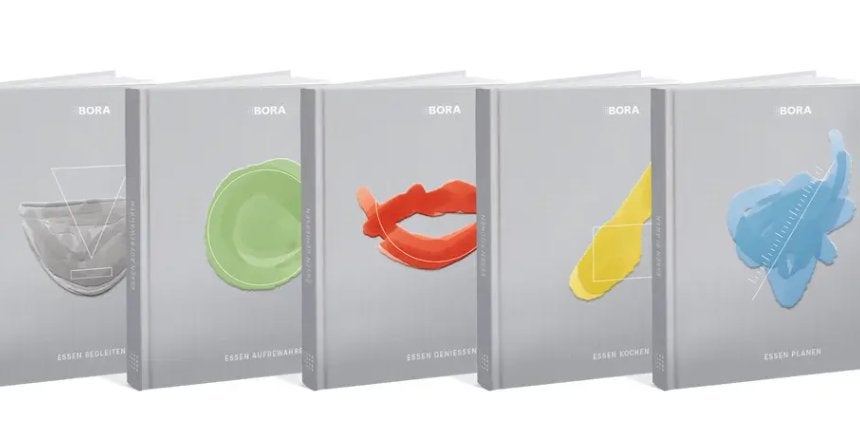 5-delige boekenreeks ‘Food’ van BORA: € 42, Ophalen of Verzenden, Nieuw, Gezondheid en Conditie