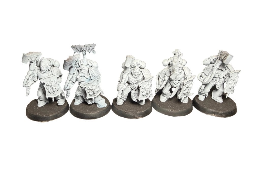 Warhammer 40K Space Wolves Wolf Guard Terminators First Born, ., Warhammer, Ophalen of Verzenden, Zo goed als nieuw