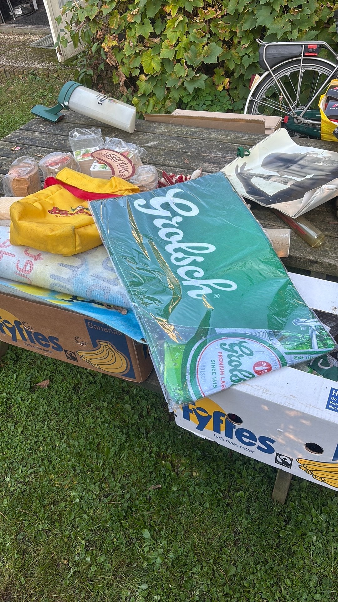 Grolsch decoratie, Ophalen, Zo goed als nieuw