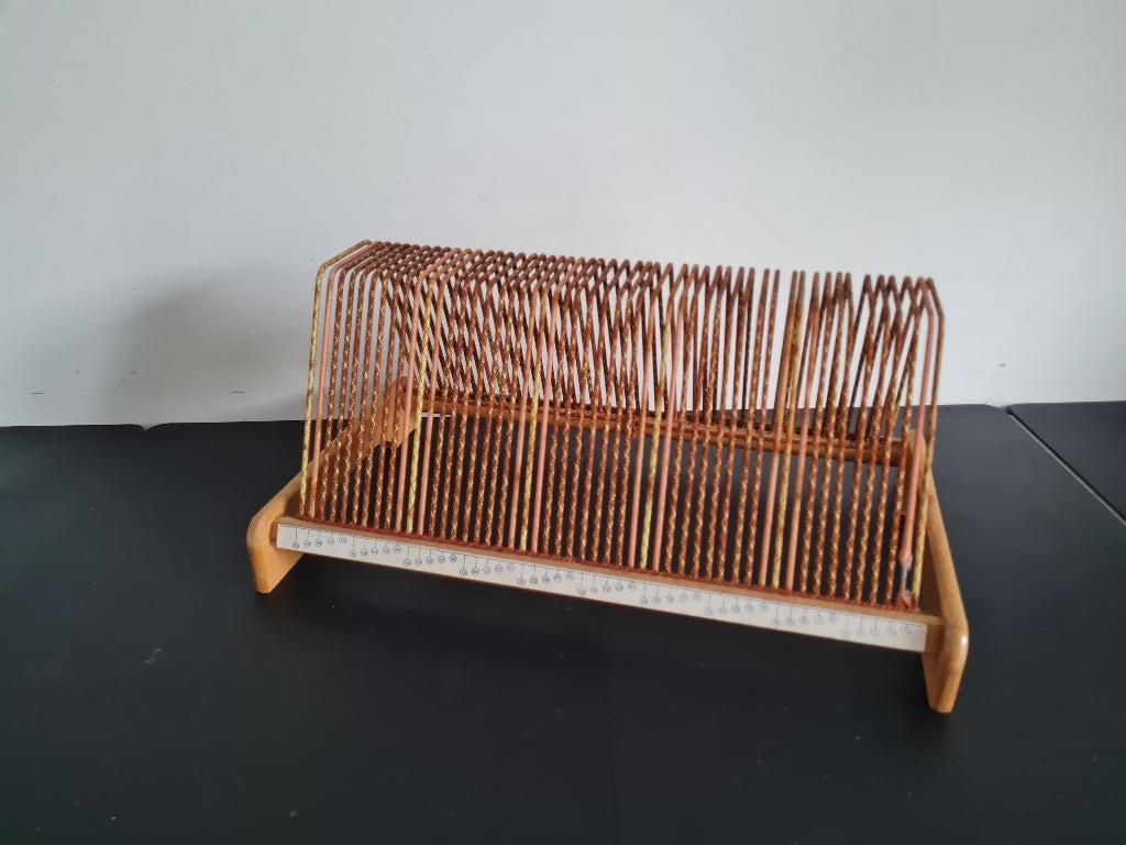 vintage LP rek, platenrek, platenhouder voor 50 LP's, Ophalen of Verzenden, Huis en Inrichting