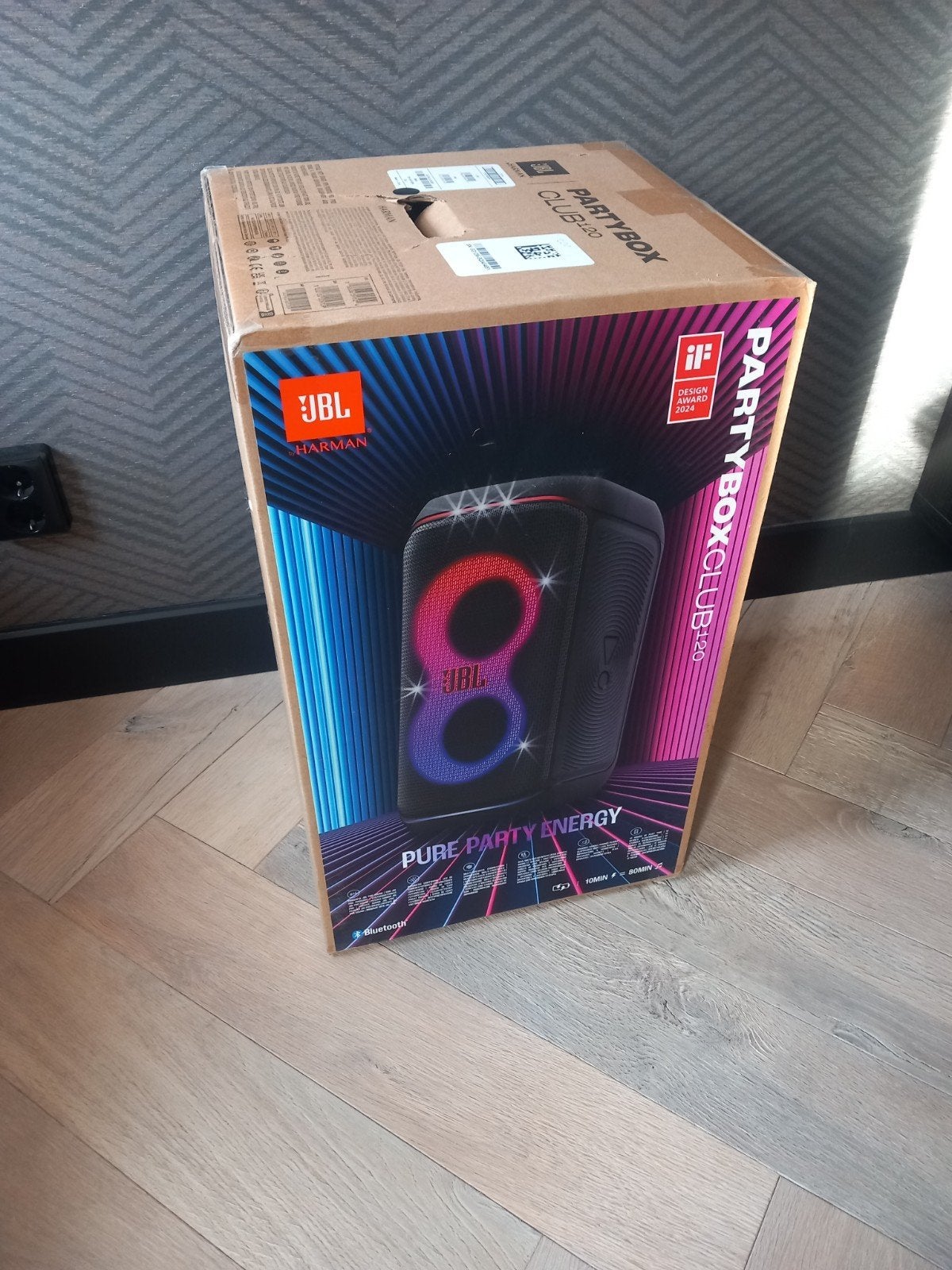 JBL PARTYBOX  CLUB120   -NIEUW  IN DOOS-, Audio, Tv en Foto, Luidsprekers, JBL, Bluetooth, Party speaker, Nieuw