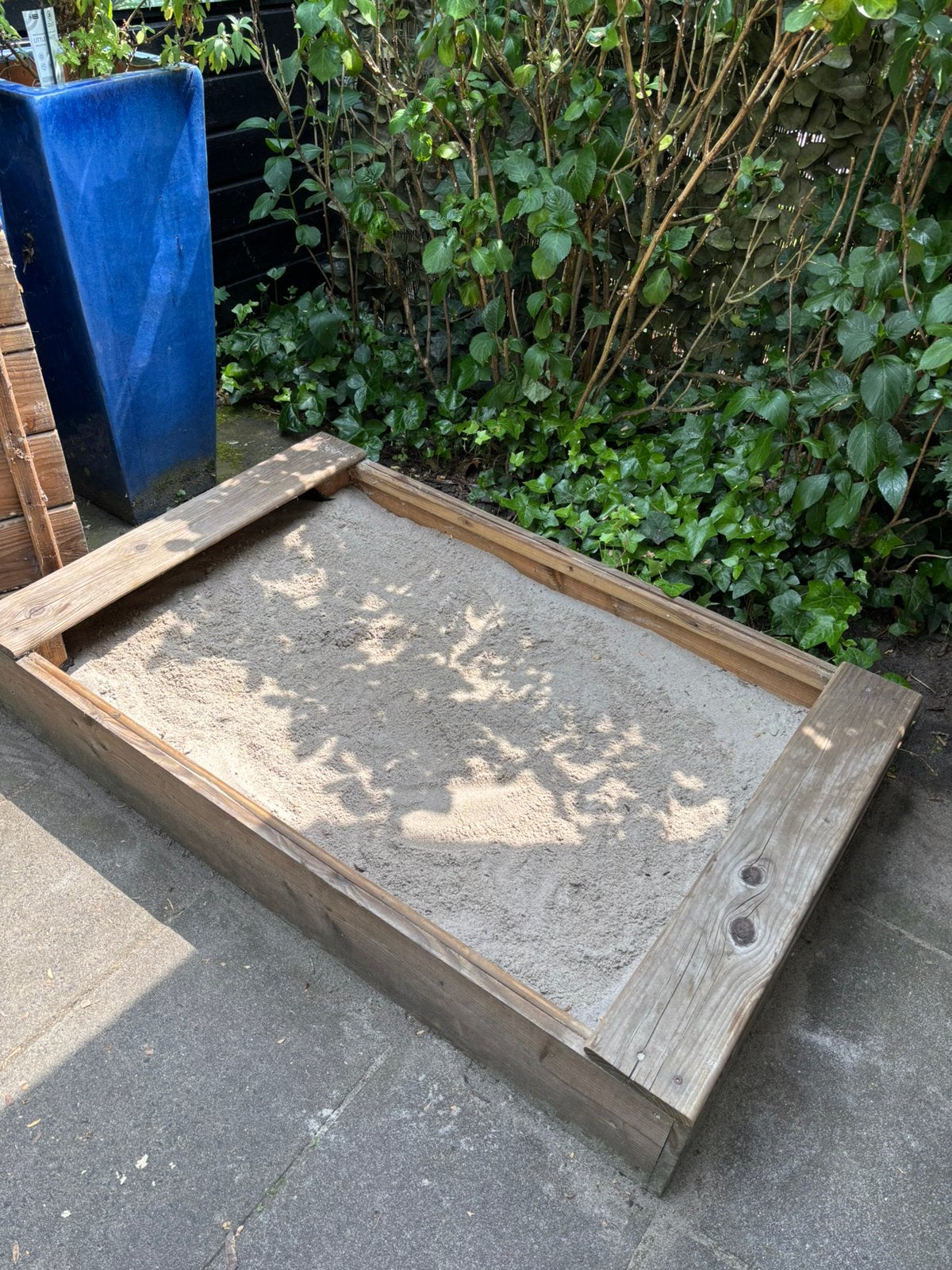Zandbak 140x90, Kinderen en Baby's, Speelgoed | Buiten | Zandbakken, Ophalen, Zo goed als nieuw