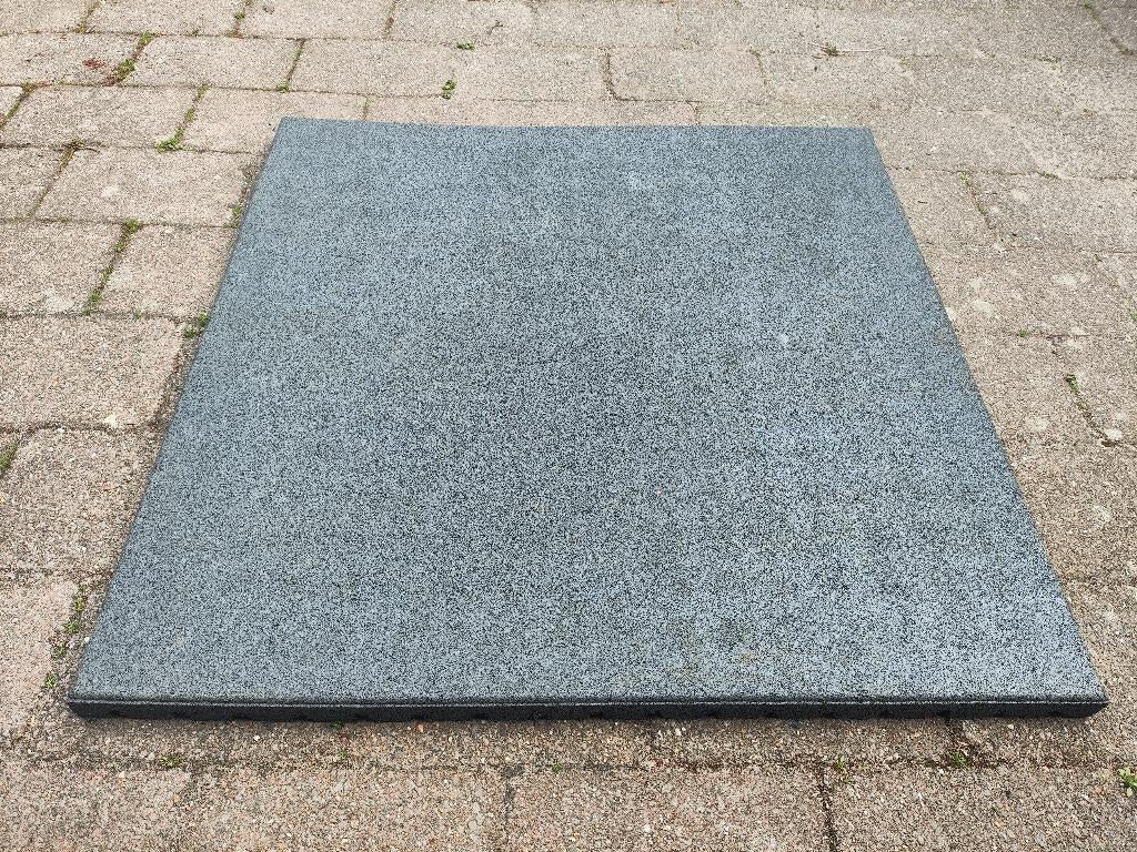 Fitness tegel mat 43 mm 100 x 100 cm Granuflex, Ophalen, Zo goed als nieuw, Fitnessmat