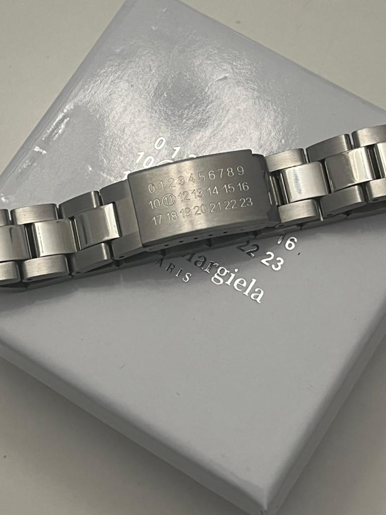 Maison Margiela Watch Bracelet, Ophalen of Verzenden, Nieuw, Zilver, Staal