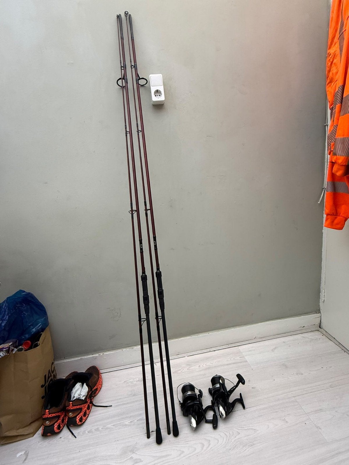 Hengels voor het vissen - Etna en Shimano, Ophalen of Verzenden