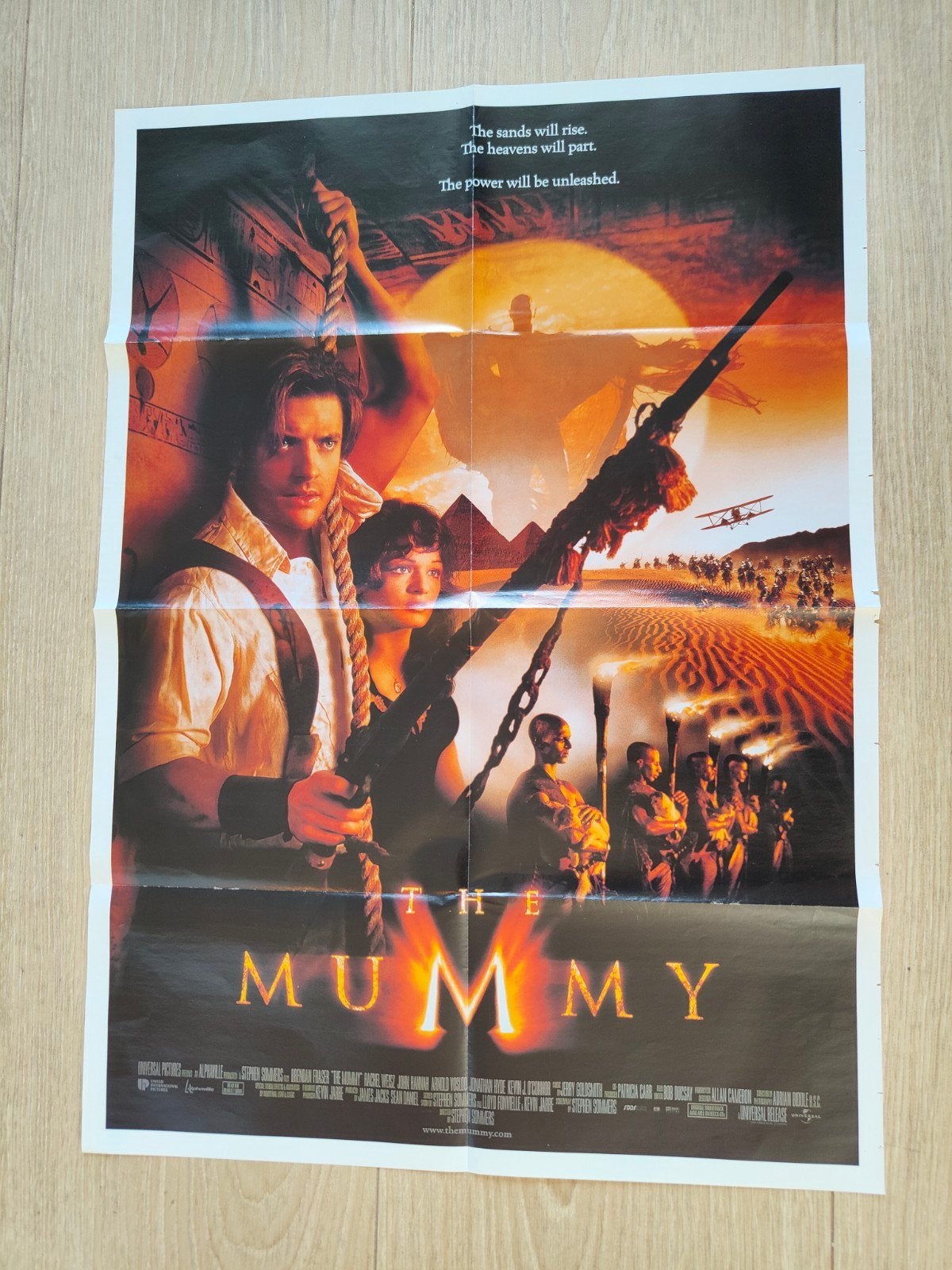 Hitkrant Super Poster the Mummy (film), Ophalen of Verzenden, 1980 tot heden, Nederland, Tijdschrift