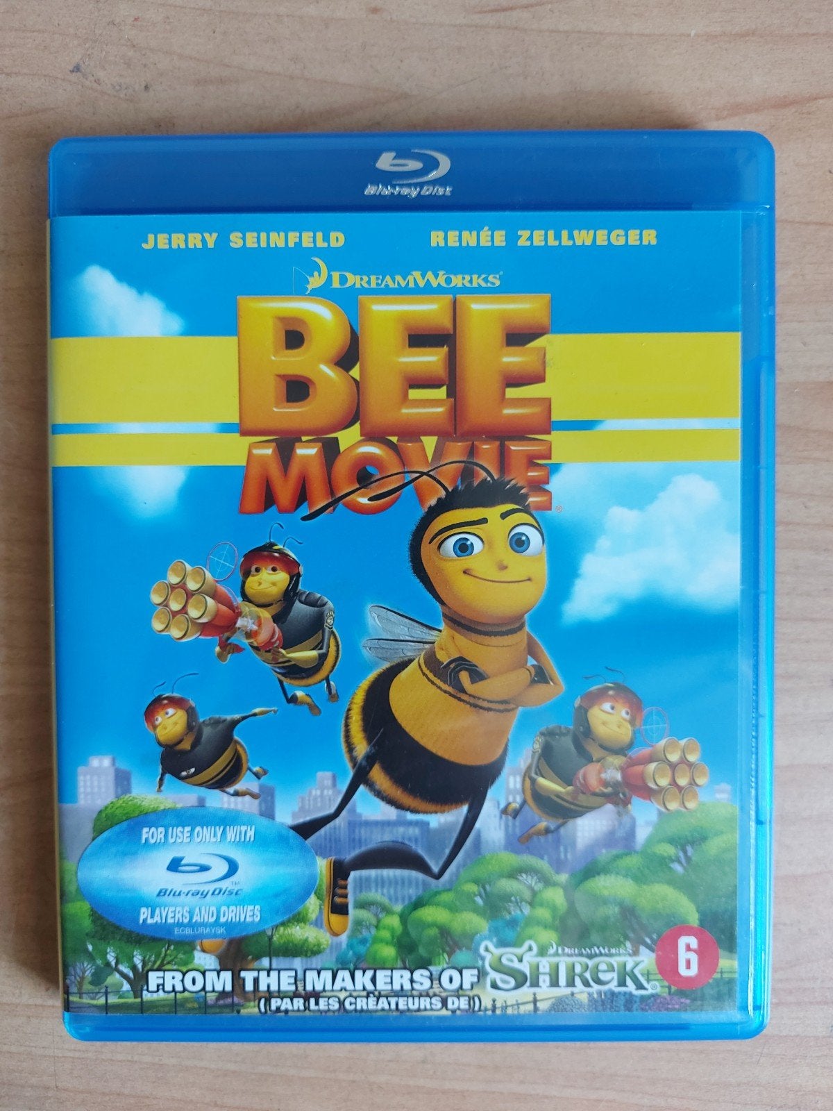 Bee Movie - Blu-ray stem oa Jerry Seinfeld, Dreamworks, Info@justfilmdistribution.nl, Ophalen of Verzenden, Keizersgracht 520 H 1017EK Amsterdam
