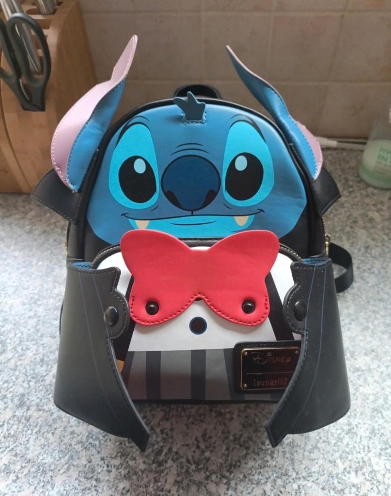 Loungefly stitch, Ophalen of Verzenden, Overige figuren, Gebruikt, Tas, Koffer of Zak