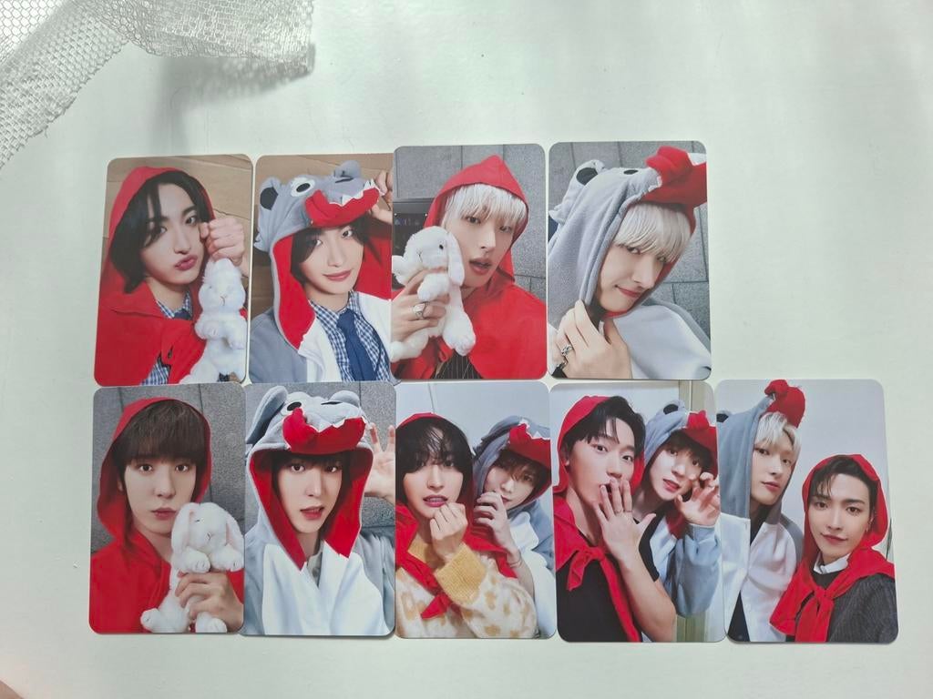 Ateez Makestar Pobs wolf & bunny, Ophalen of Verzenden, Zo goed als nieuw, Foto of Kaart