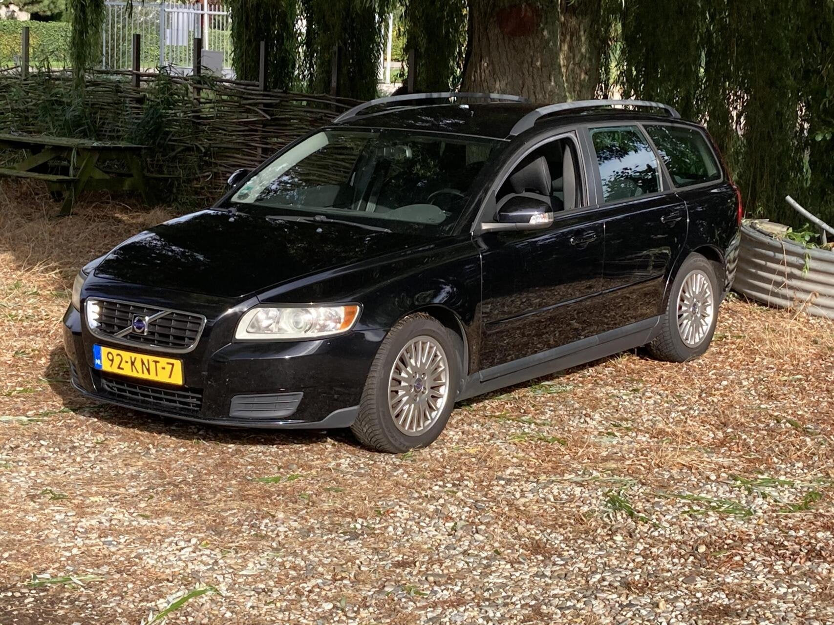 Volvo V50 1.6D Kinetic, Auto's, Voorwielaandrijving, Gebruikt, 4 cilinders, Zwart
