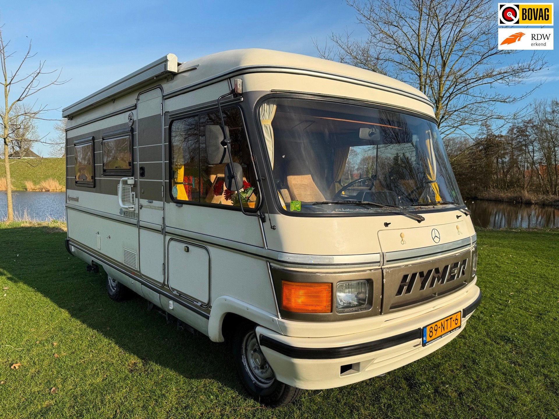 Mercedes-Benz 310 D Hymer 550S-|5CIL/1e EIGE/2x2 BED/ORIGINE, Mercedes-Benz, Bedrijf, Handgeschakeld, Diesel
