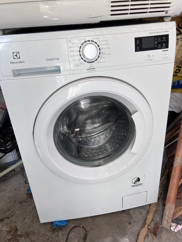 Wasmachine. Electralux steamsystem 7kg, Witgoed en Apparatuur, Wasmachines, Ophalen, Gebruikt, Wolwasprogramma, Voorlader