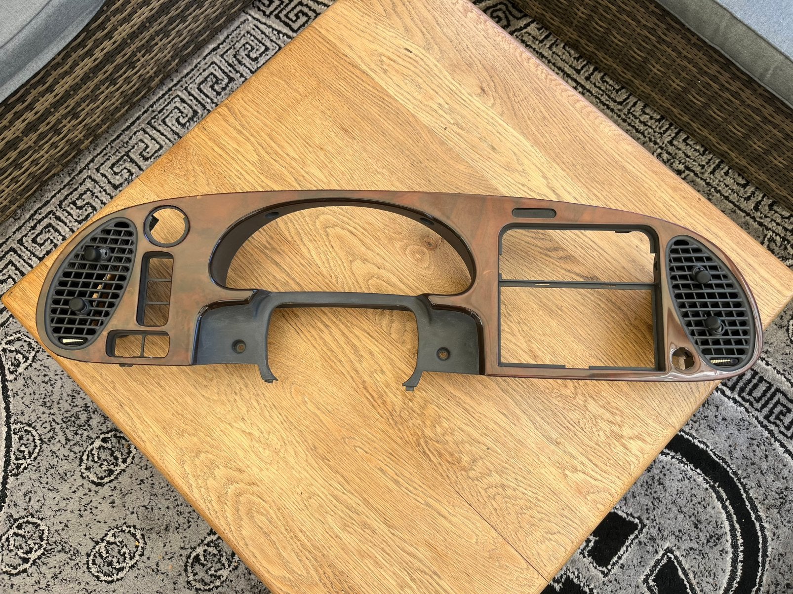 Dashboard fascia Saab 9-3 (1998-2003) notenhout, Ophalen of Verzenden, Gebruikt, Saab