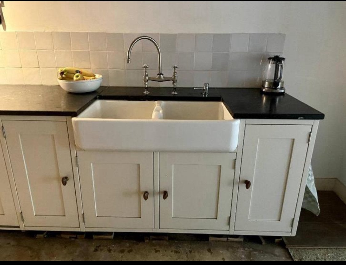 Belgische hardsteen keukenblad 3cm dik, Huis en Inrichting, Keuken | Complete keukens, Ophalen, Gebruikt, Overige typen, Graniet of Steen