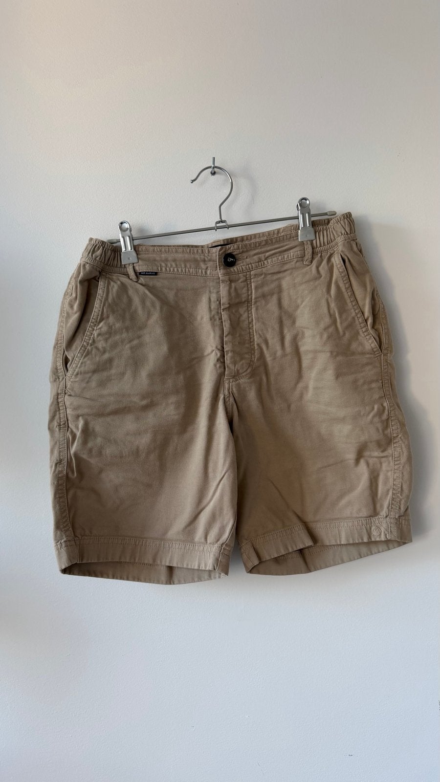 Mr Marvis broek en shorts - Beige en Blauw - Maat S, Ophalen of Verzenden, Gedragen, Maat 46 (S) of kleiner, Beige