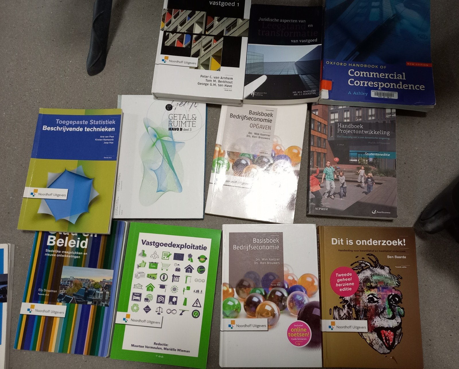 Diverse Studieboeken - Economie, Recht, Vastgoed, Statistiek, Ophalen of Verzenden, Gamma, Gelezen, HBO
